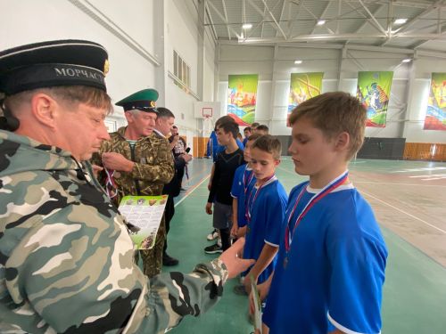 В Акчарлаке прошел турнир по футболу на призы пограничников района