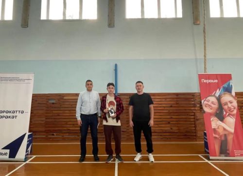 Первая игра женской волейбольной лиги прошла в районе