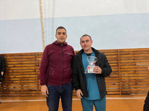 Первая игра женской волейбольной лиги прошла в районе