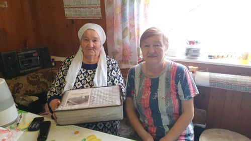 Жительницу Южной околицы поздравили с юбилеем
