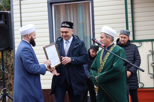 Кама Тамагында үзәк мәчет каршында уку бинасы ачылды