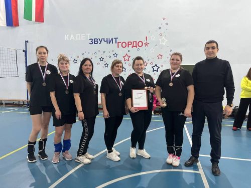 В Затоне прошел четвертый тур волейбольной женской лиги