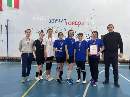 В Затоне прошел четвертый тур волейбольной женской лиги