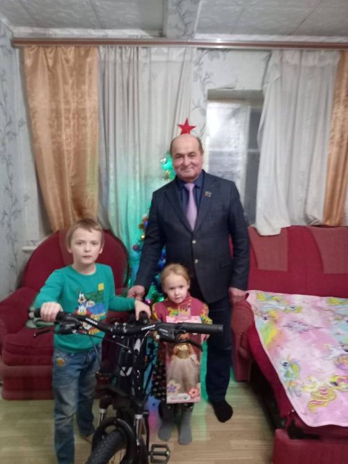 Велосипед от депутата Госдумы
