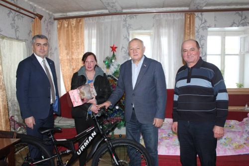 Велосипед от депутата Госдумы