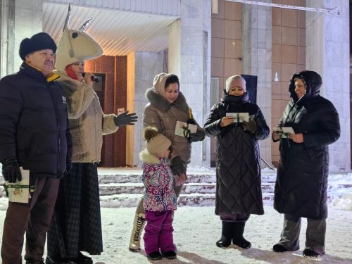 Год семьи  камскоустьинцы встречают дружной семьей