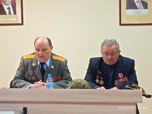 День открытых дверей провели ветераны МВД
