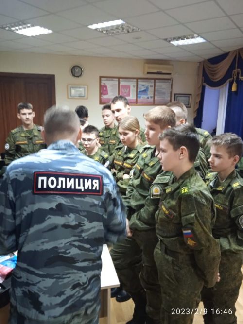 День открытых дверей провели ветераны МВД