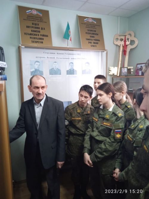 День открытых дверей провели ветераны МВД