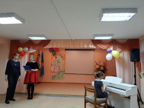 В Детской музыкальной школе прошел концерт