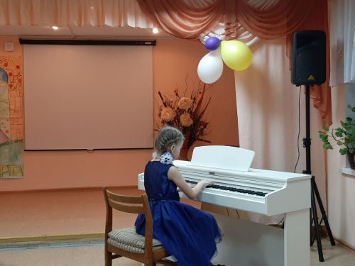 В Детской музыкальной школе прошел концерт