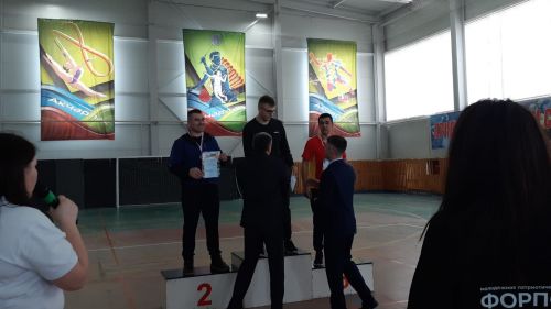Грамоты победителям спартакиады вручил глава района