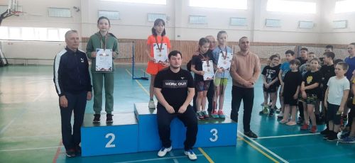 Бадминтонисты заняли призовые места