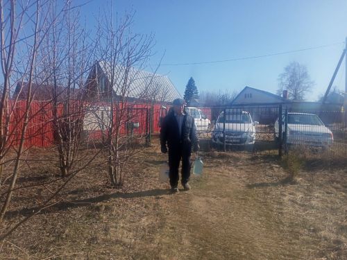 Жители Южной околицы вышли на субботник