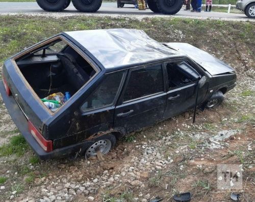 Около Сюкеево произошло ДТП