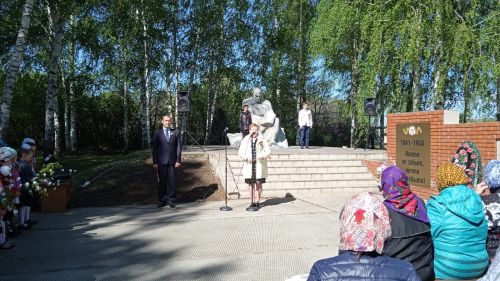 В селе Сюкеево прошло праздничное мероприятие ко Дню Победы