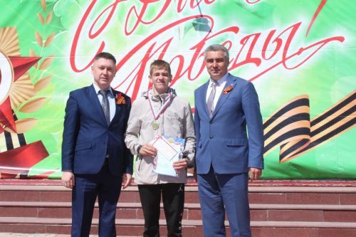 Камскоустьинцы приняли участие в забеге, посвященном Дню победы