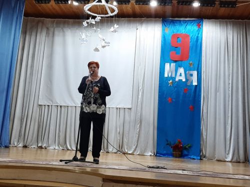 Многие жители пришли на мероприятия ко Дню Победы