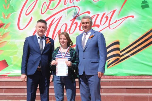Камскоустьинцы приняли участие в забеге, посвященном Дню победы