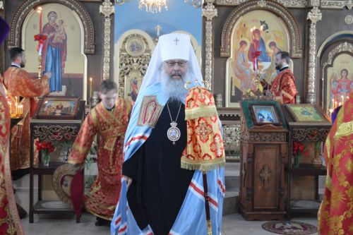 Православные камскоустьинцы стали участниками Божественной литургии