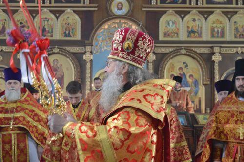 Православные камскоустьинцы стали участниками Божественной литургии