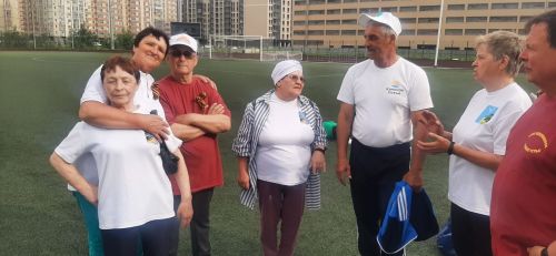 Активисты пожилого возраста продемонстрировали свои силы на спартакиаде
