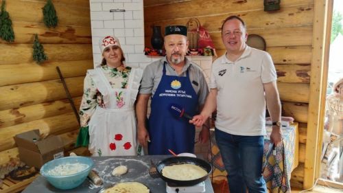 Камскоустьинцы провели мастер-класс на республиканском Сабантуе