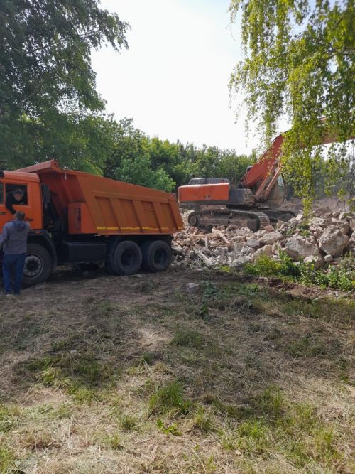 Красновидово авылы халкы җимерек бинаны сүткән