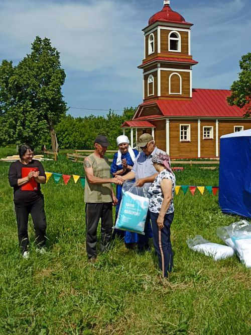 Архкляринцы собрались в родной деревне