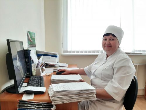 Заслуженную награду получила жительница района