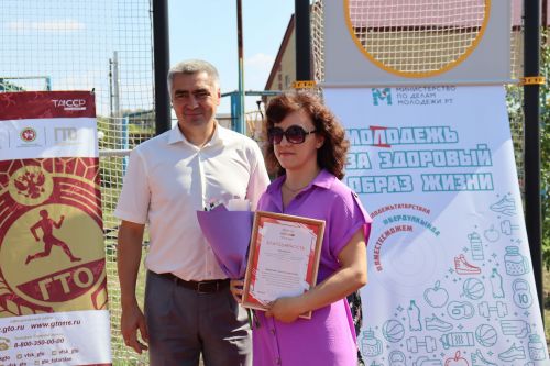 Ко Дню физкультурника камскоустьинцы получили награды