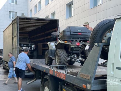 В зону СВО отправился очередной гуманитарный груз