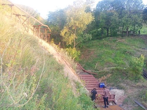 Благоустройство горы Лобач продолжается
