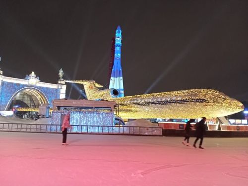 Новогоднее путешествие в город мечты в городе столичном