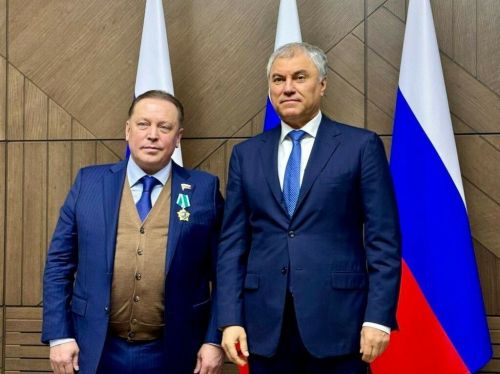 Айдар Метшин награжден орденом Дружбы России