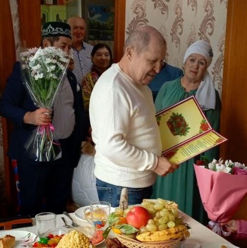 С юбилеем поздравили долгожительницу Камского Устья
