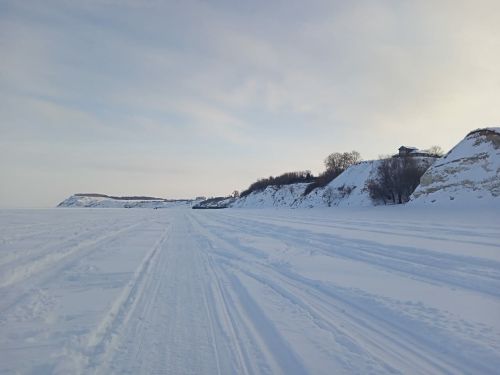 Зимняя рыбалка у Камского Устья