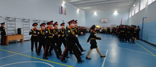 Камскоустьинские кадеты приняли присягу