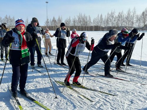 В Камском Устье с самого утра стартовала «Лыжня России 2024»