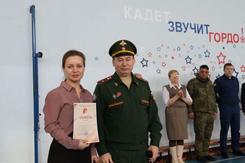 Ряды юнармейцев Камского Устья пополнили 99 школьников