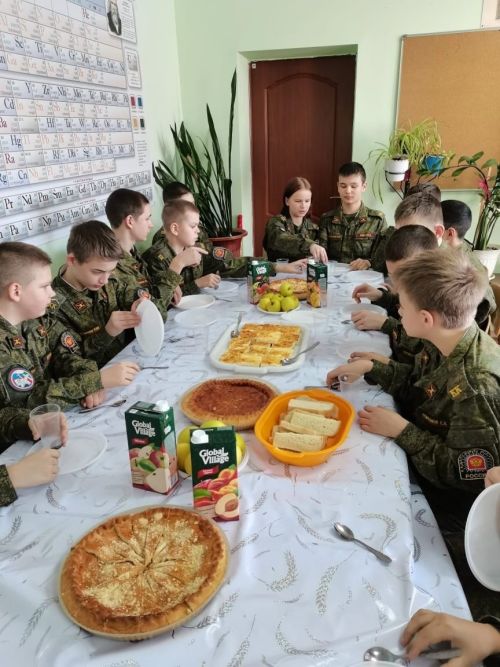 В Кадетской школе прошли мероприятия ко Дню защитника Отечества