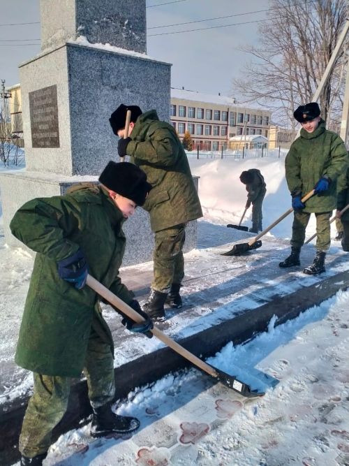 В Кадетской школе прошли мероприятия ко Дню защитника Отечества