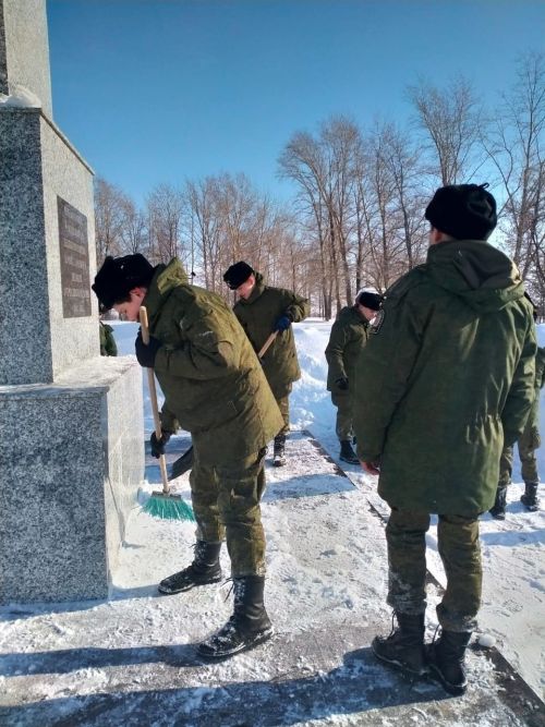 В Кадетской школе прошли мероприятия ко Дню защитника Отечества