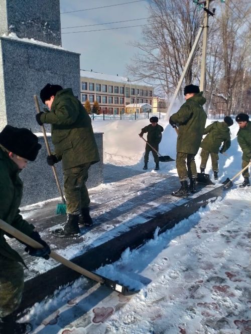 В Кадетской школе прошли мероприятия ко Дню защитника Отечества