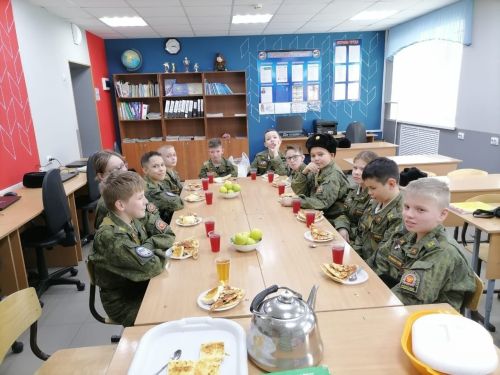В Кадетской школе прошли мероприятия ко Дню защитника Отечества