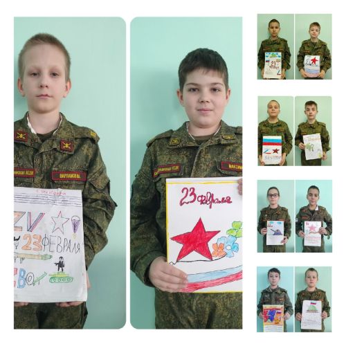 В Кадетской школе прошли мероприятия ко Дню защитника Отечества
