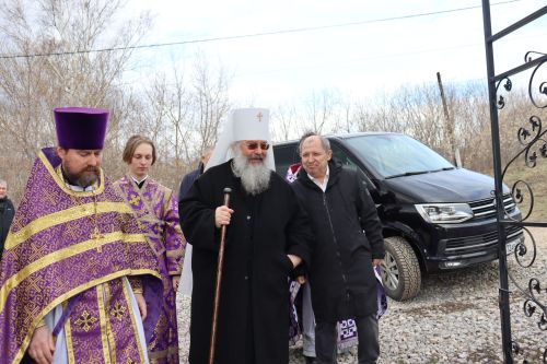 В Красновидовском храме прошла служба