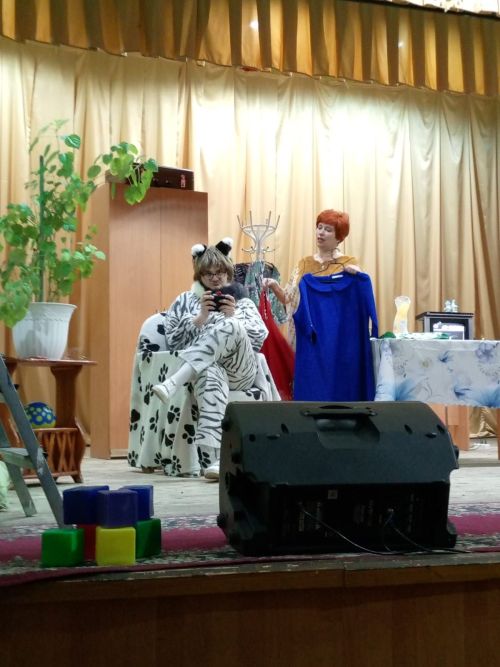 В районном доме культуры поселился кот