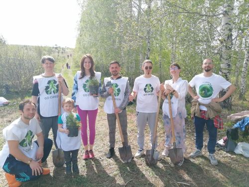 В Антоновке прошел праздник посадки леса
