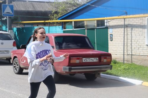В Камском Устье прошел легкоатлетический забег в честь Дня Победы